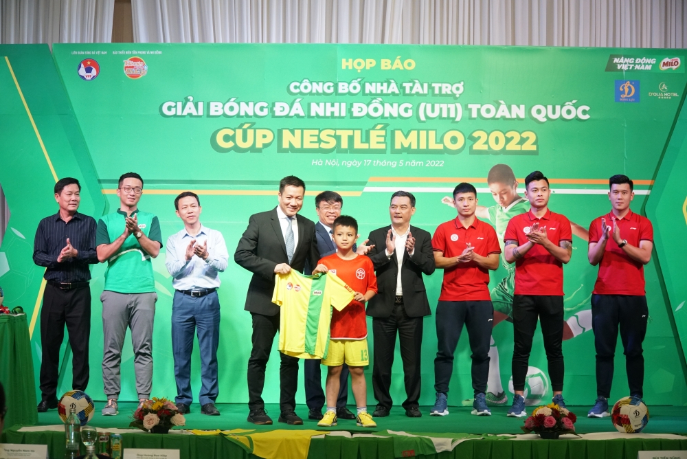 Giải Bóng đá Nhi đồng (U11) toàn quốc 2022 - Cúp Nestlé MILO thu hút 46 đội tham gia