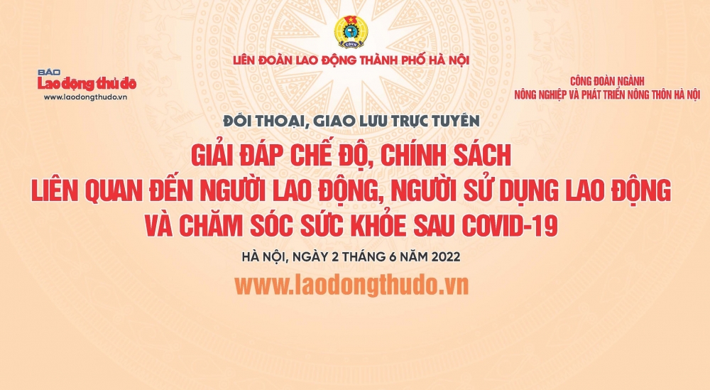 Mời bạn đọc đặt câu hỏi giao lưu trực tuyến về chế độ, chính sách và chăm sóc sức khỏe sau Covid-19