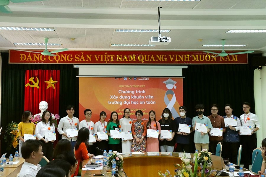 Chung tay xây dựng khuôn viên trường đại học an toàn