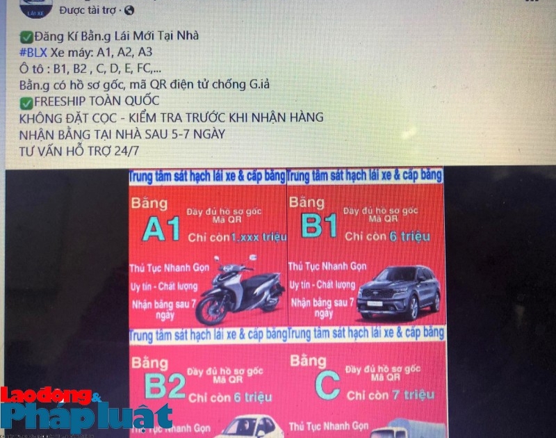 Giấy phép lái xe giả, hệ lụy thật - Kỳ 1: Những lời dẫn dụ người mua trên mạng xã hội