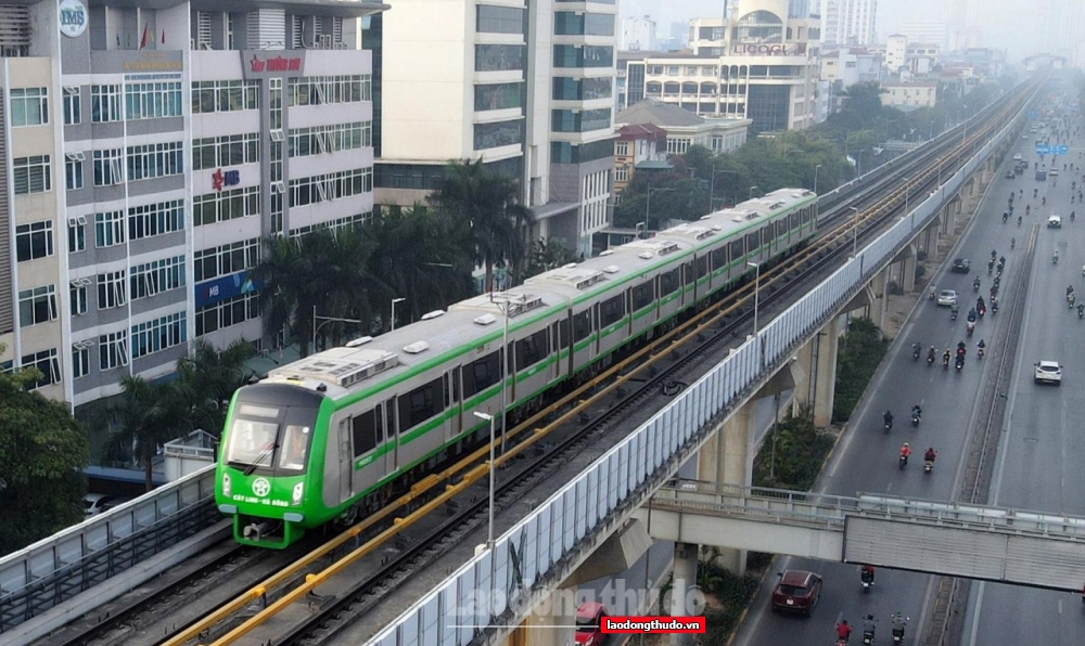Lựa chọn 8 gói thầu tư vấn đường sắt đô thị đoạn ga Hà Nội - Hoàng Mai