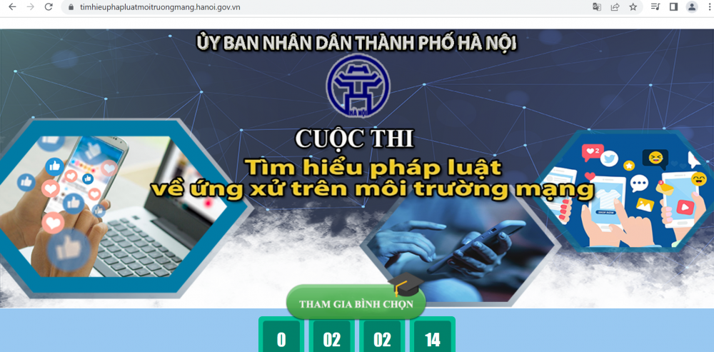 Từ 1/9: Bình chọn video dự thi “Tìm hiểu pháp luật về ứng xử trên môi trường mạng”