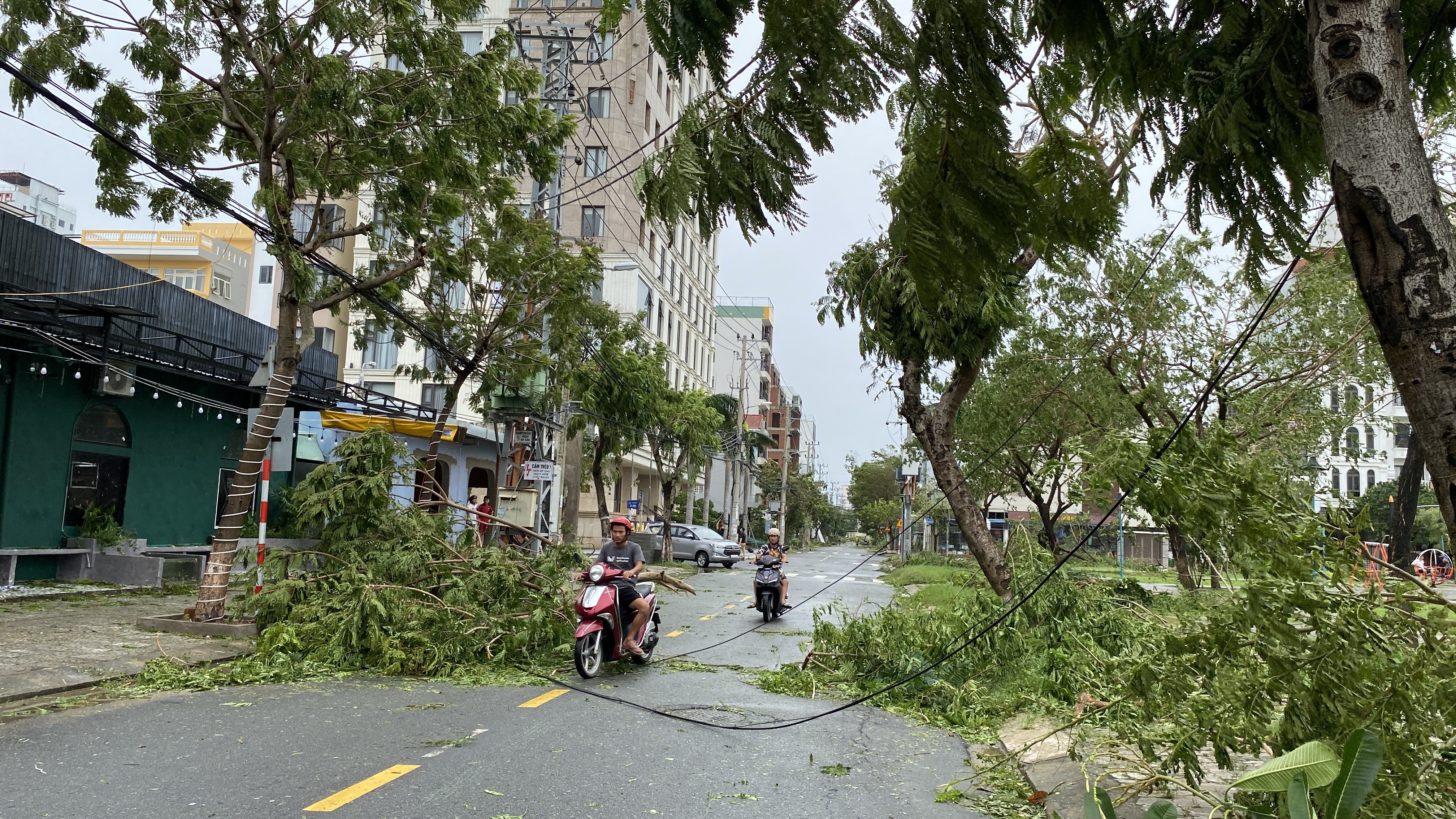 Thiệt hại bão số 4: 4 người bị thương, hư hỏng 160 ngôi nhà