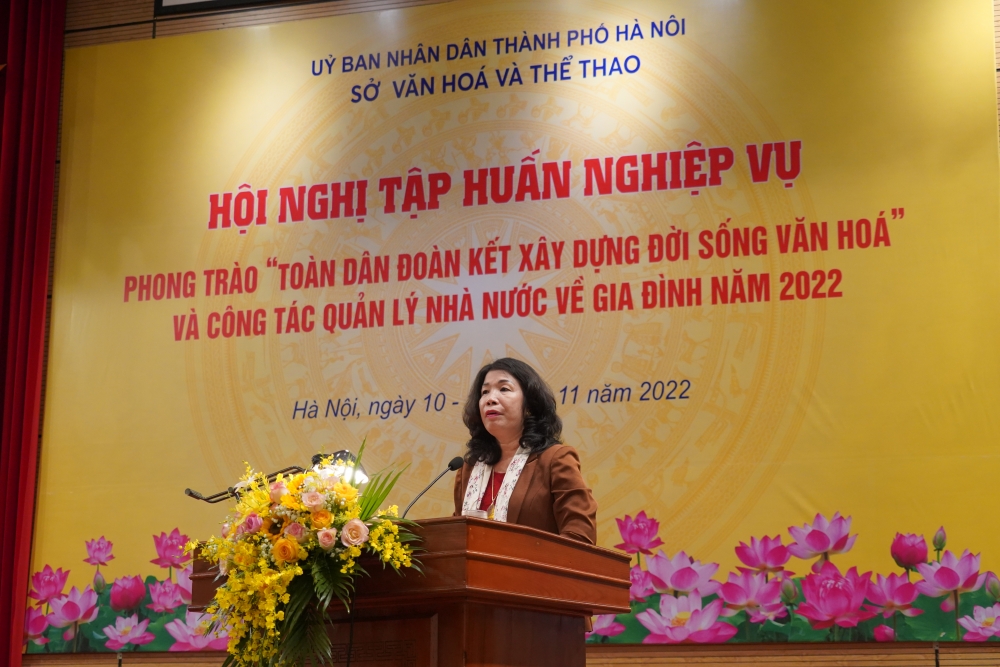 Hà Nội: Tập huấn nghiệp vụ phong trào “Toàn dân đoàn kết xây dựng đời sống văn hóa”