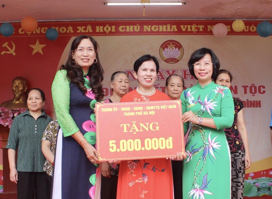 Sôi nổi Ngày hội Đại đoàn kết toàn dân tộc tại quận Thanh Xuân