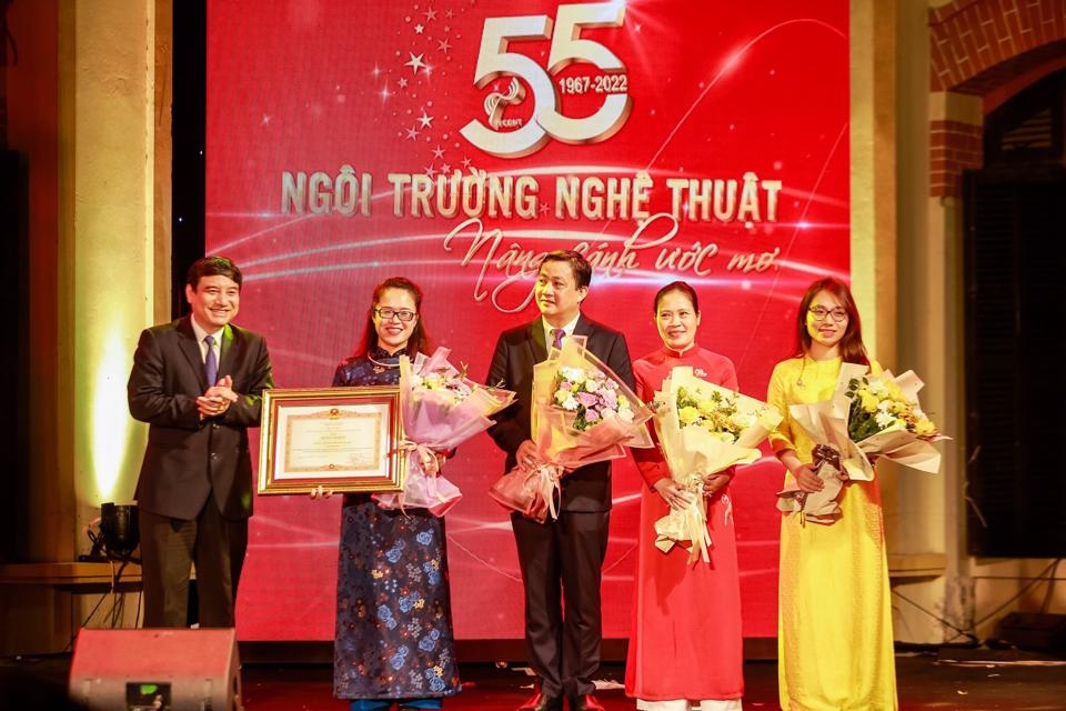 Trường Cao đẳng Nghệ thuật Hà Nội tổ chức lễ kỷ niệm 55 năm thành lập