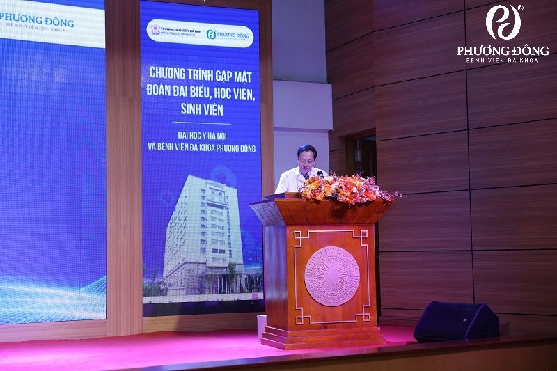 Bệnh viện Đa khoa Phương Đông gặp mặt đại biểu học viên, sinh viên Đại học Y Hà Nội