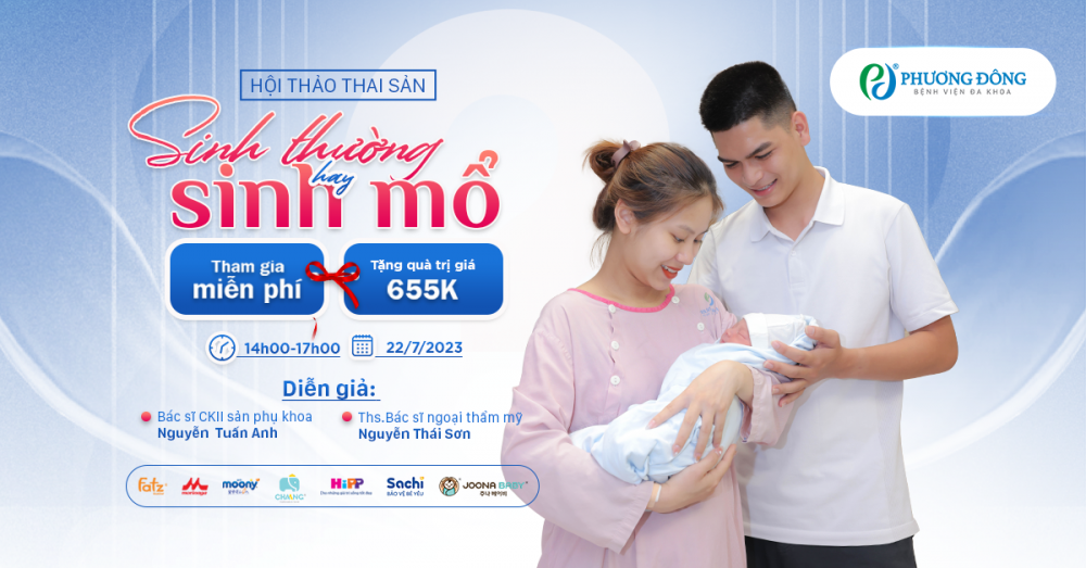 Mời mẹ bầu đăng ký học tiền sản chủ đề: Sinh thường hay sinh mổ” và nhận quà tặng tháng 7