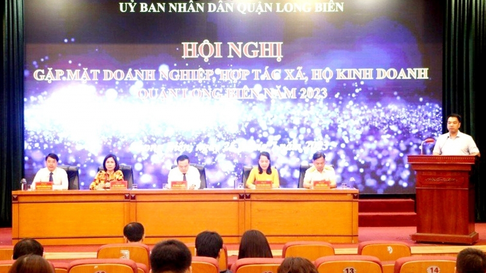 Quận Long Biên: Tạo mọi điều kiện để doanh nghiệp phát triển cả về quy mô và chất lượng