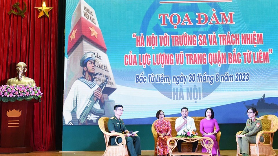 Ý nghĩa Tọa đàm “Hà Nội với Trường Sa, trách nhiệm của lực lượng vũ trang quận Bắc Từ Liêm”