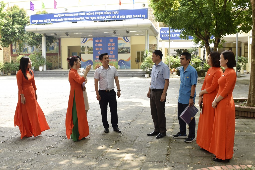 Lan tỏa phong trào thi đua xây dựng trường học “Xanh - Sạch - Đẹp - An toàn”