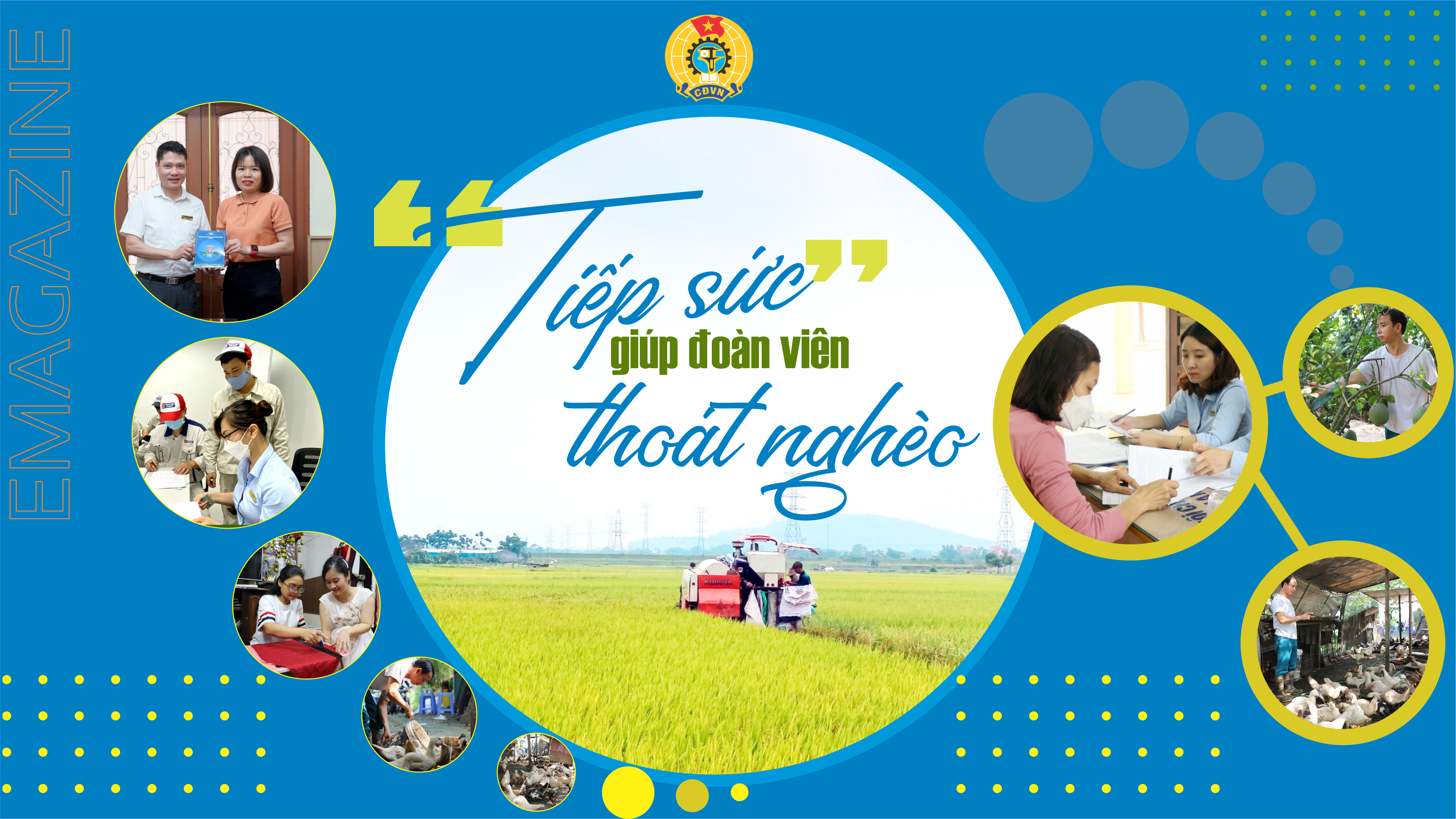 “Tiếp sức” giúp đoàn viên thoát nghèo