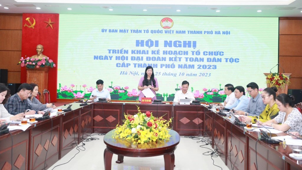 Lần đầu tiên Hà Nội tổ chức Ngày hội Đại đoàn kết toàn dân tộc cấp Thành phố