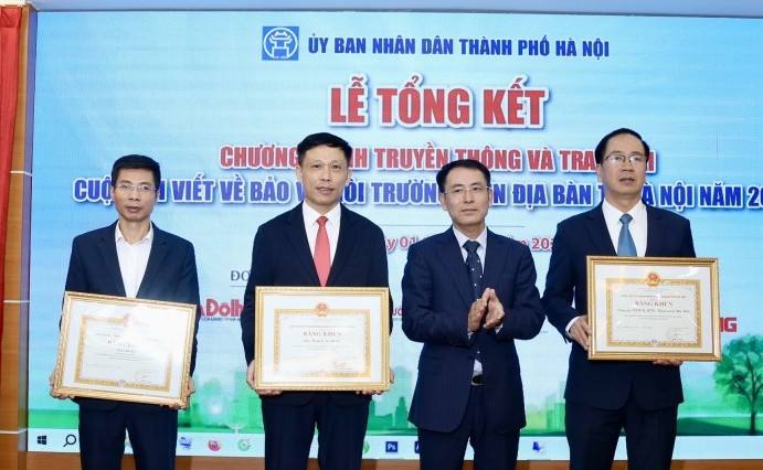 Hà Nội: Trao giải cuộc thi viết về bảo bệ môi trường năm 2023