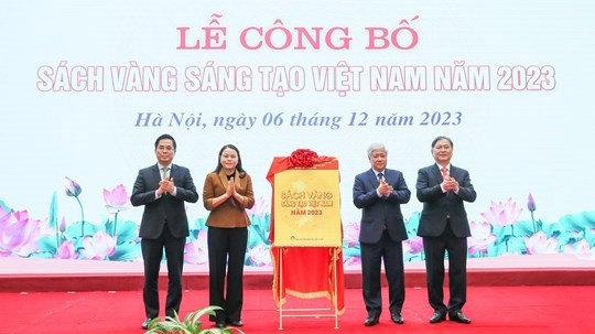 Vinh danh 79 công trình tiêu biểu trong Sách vàng Sáng tạo Việt Nam năm 2023