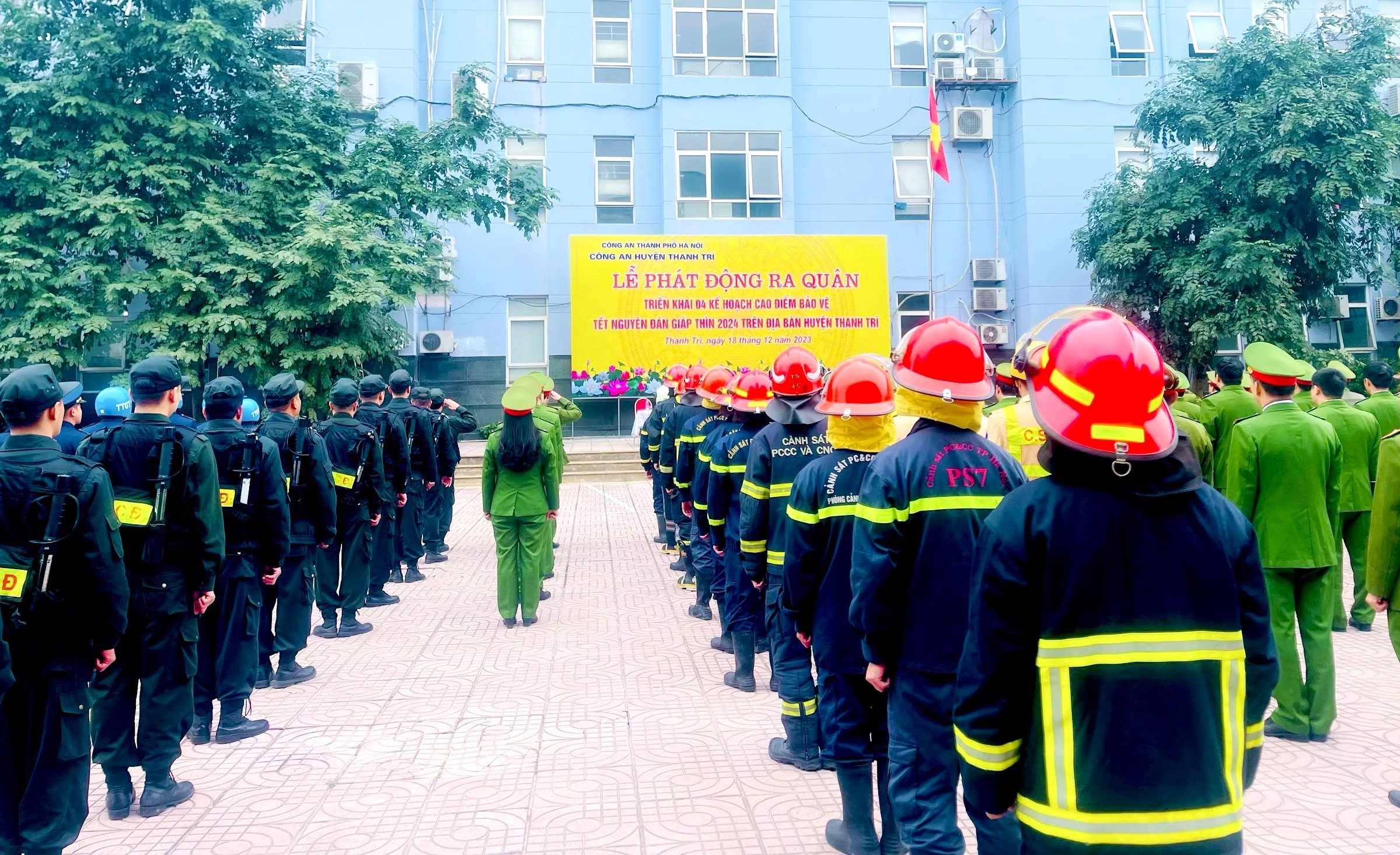 Thanh Trì: Phát động cao điểm trấn áp tội phạm, bảo đảm an ninh trật tự Tết Nguyên đán 2024