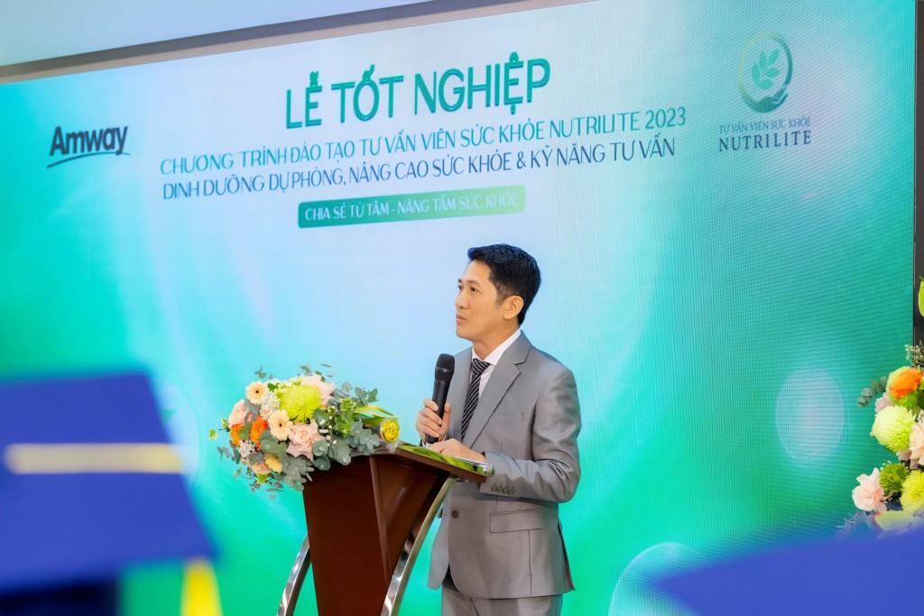 Lễ tốt nghiệp Tư vấn viên sức khỏe dinh dưỡng Nutrilite 2023