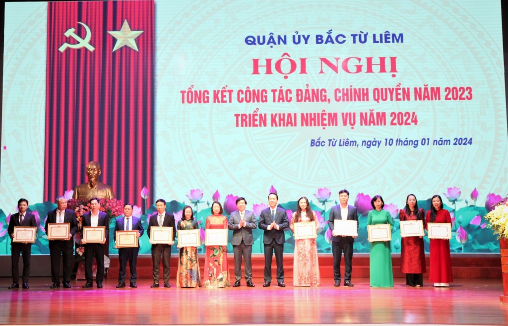 Quận Bắc Từ Liêm tổng kết công tác Đảng, chính quyền năm 2023