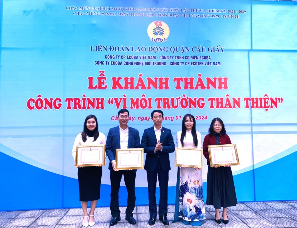 Khánh thành công trình “Vì môi trường thân thiện” tại Làng trẻ em Birla Hà Nội