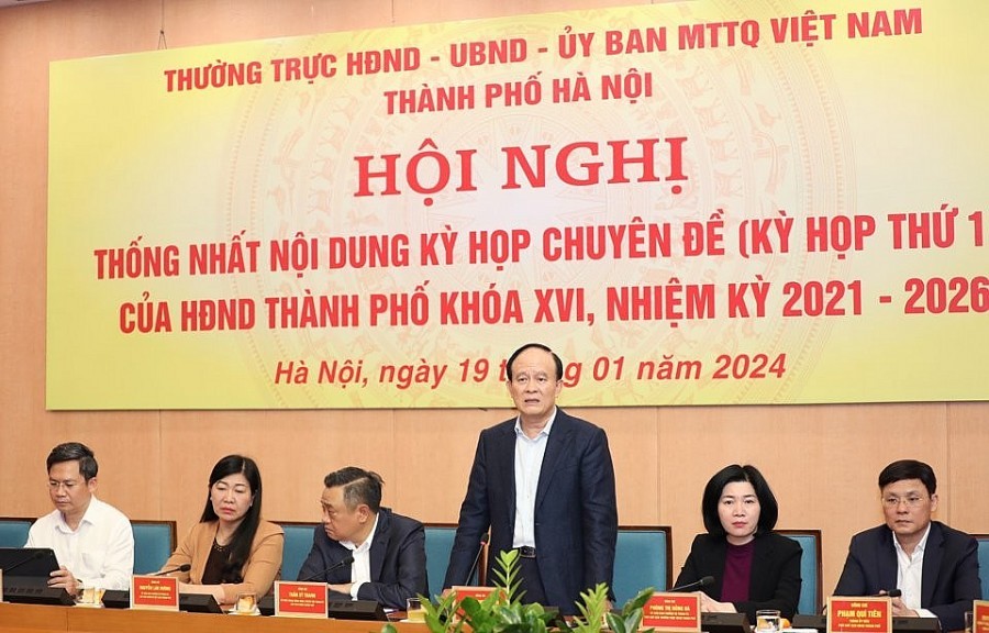 Kỳ họp chuyên đề tháng 3/2024 của HĐND Thành phố sẽ xem xét 17 nội dung quan trọng