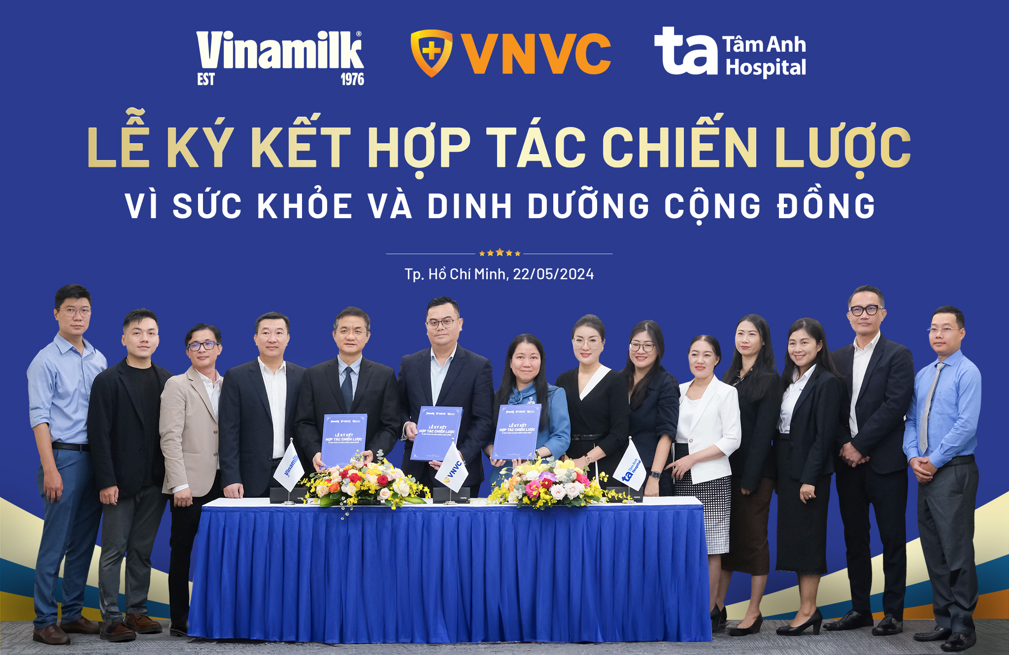 3 đơn vị lớn về y tế và dinh dưỡng bắt tay hợp tác chiến lược nâng cao sức khỏe cộng đồng