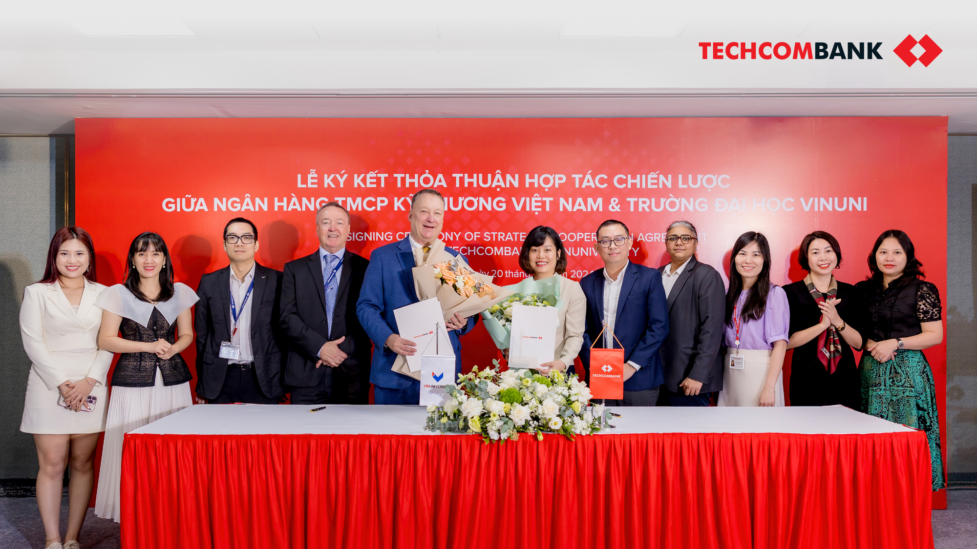 Techcombank cùng VinUniversity công bố chương trình Next Gen: Vững nền tảng để chinh phục tương lai