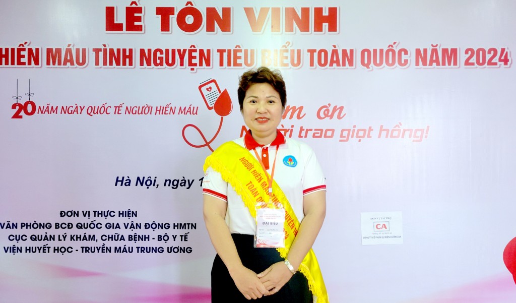 Lan tỏa tinh thần cao đẹp hiến máu nhân đạo