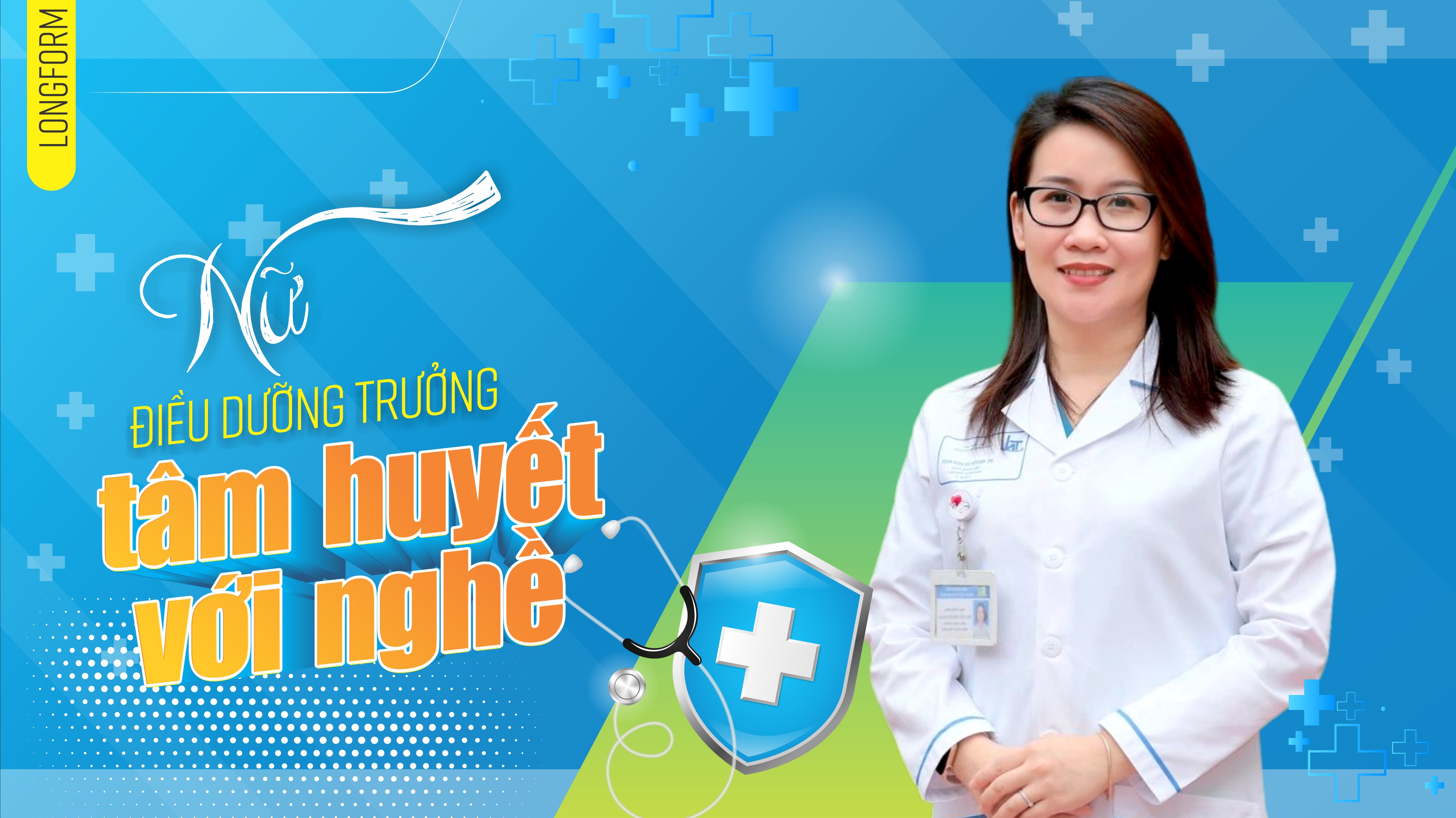 Nữ điều dưỡng trưởng tâm huyết với nghề