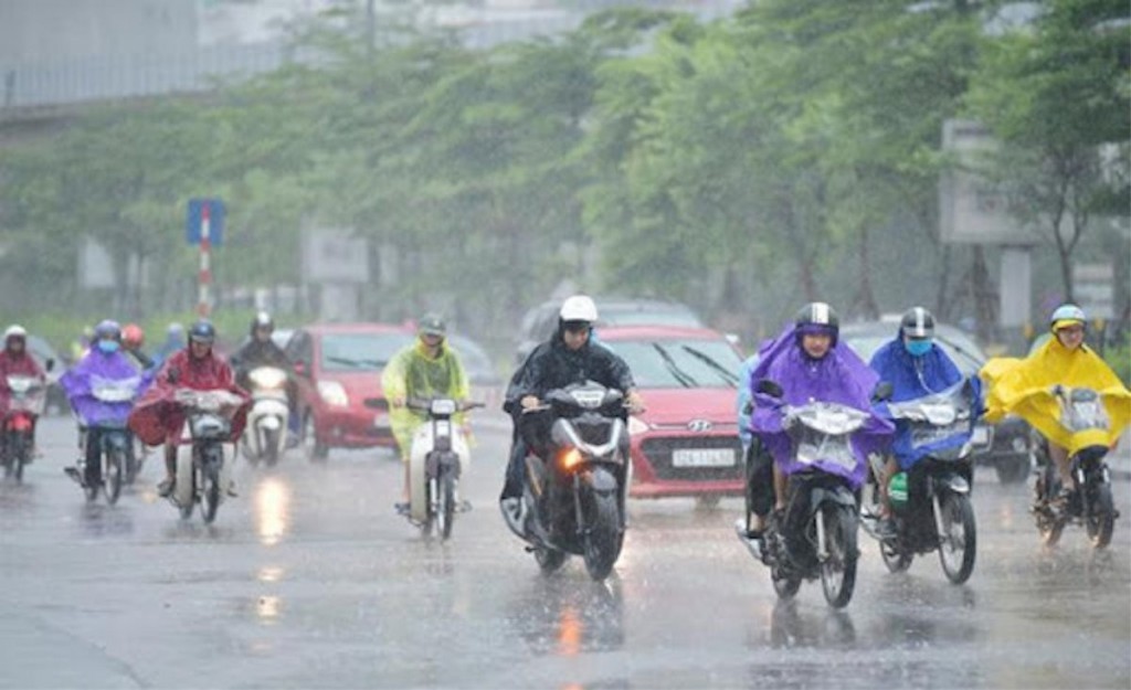 Thời tiết ngày 16/7/2024: Hà Nội mưa to và dông, trời mát