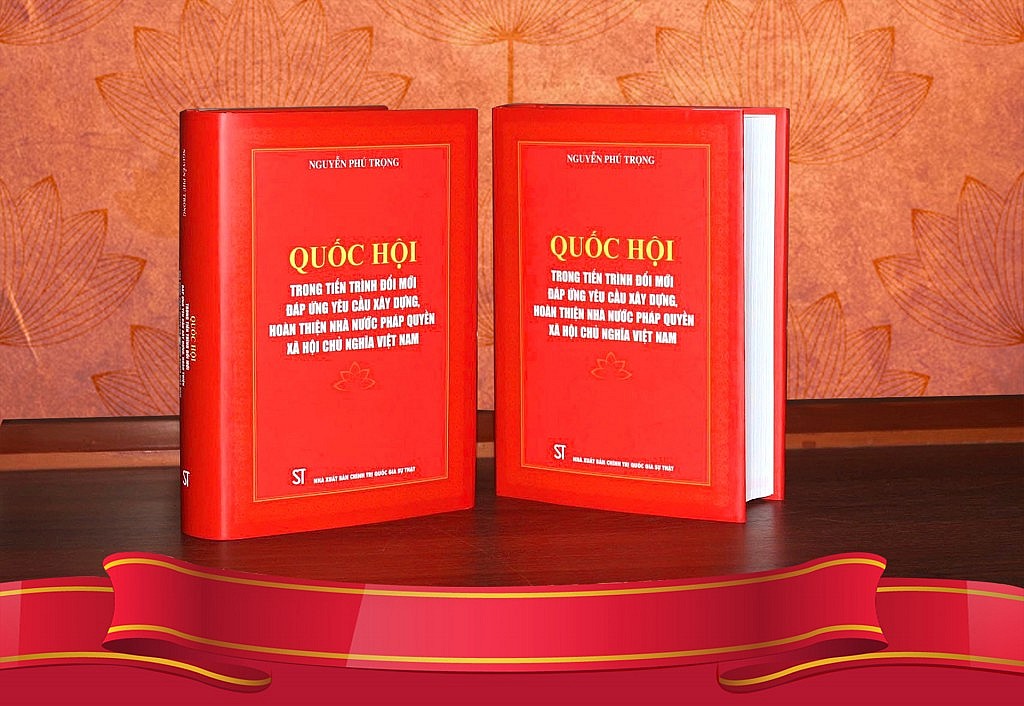 Ra mắt cuốn sách về Quốc hội của Tổng Bí thư Nguyễn Phú Trọng