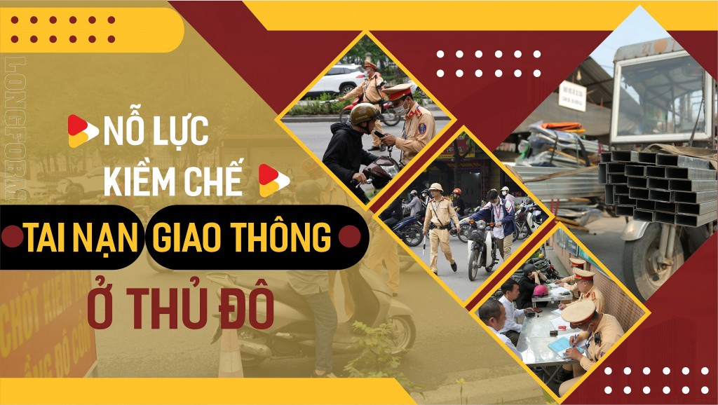 Nỗ lực kiềm chế tai nạn giao thông ở Thủ đô