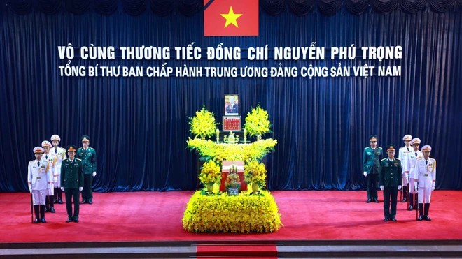 Trực tiếp Lễ truy điệu và Lễ an táng Tổng Bí thư Nguyễn Phú Trọng