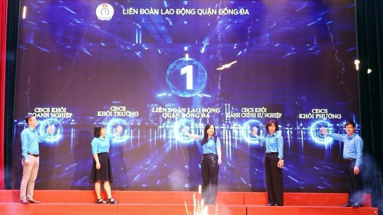 Quận Đống Đa: Lan toả các phong trào thi đua trong đoàn viên, người lao động