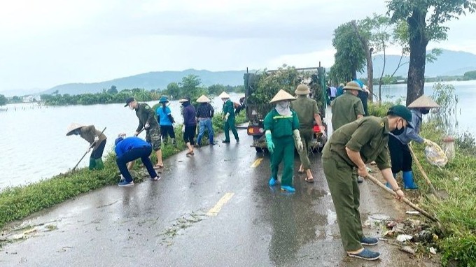 Quốc Oai: Diện tích canh tác và thủy sản bị thiệt hại trên địa bàn huyện đã giảm