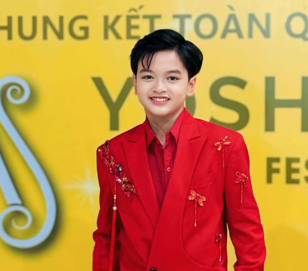 Cao Phú Quý giành Huy chương Vàng tại Yoshine Music Festival 2024