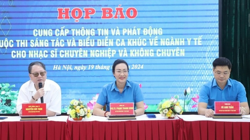 Phát động cuộc thi sáng tác ca khúc tôn vinh cán bộ, người lao động ngành Y