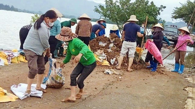 Chương Mỹ: Chủ động các phương án ứng phó với nguy cơ ngập lụt do lũ rừng ngang