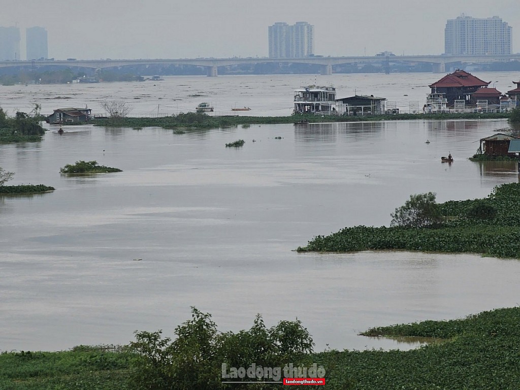 Lũ lớn trên sông Hồng cũng không thể gây ngập trong nội thành