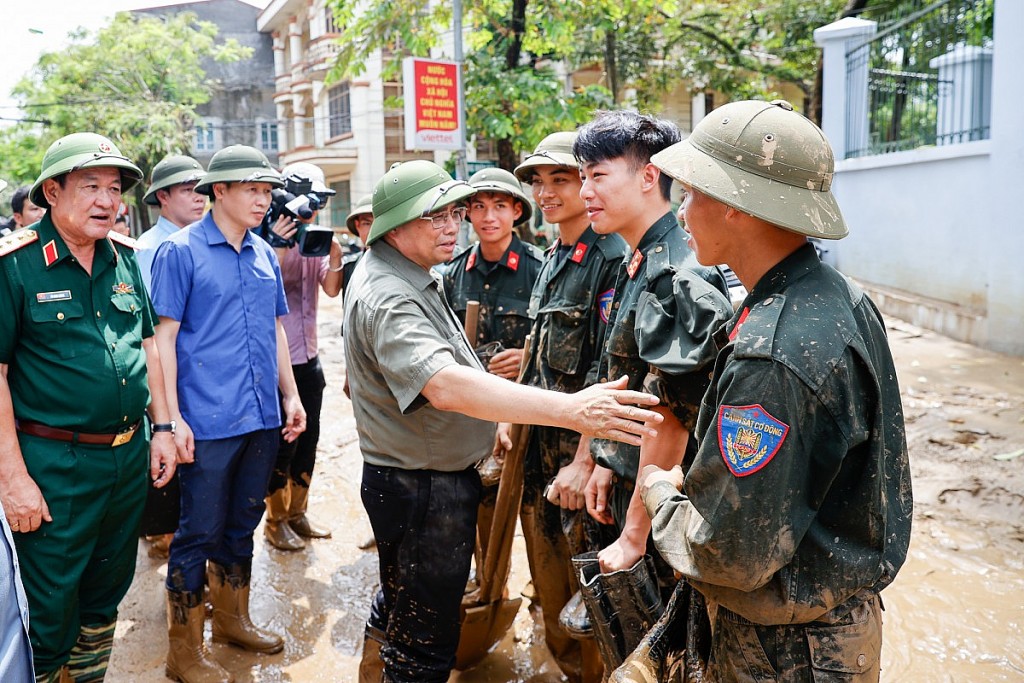 Thủ tướng Phạm Minh Chính đến Yên Bái kiểm tra, chỉ đạo công tác khắc phục thiên tai, lũ lụt