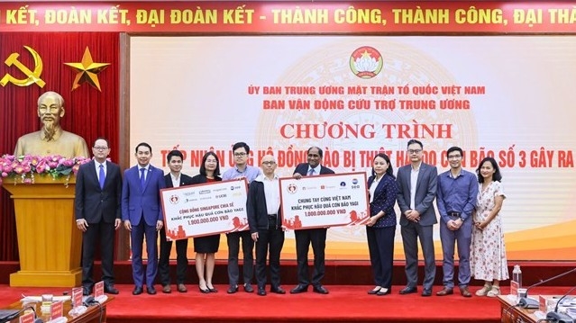 Các cơ quan đại diện nước ngoài và tổ chức quốc tế hỗ trợ Việt Nam khắc phục hậu quả cơn bão số 3