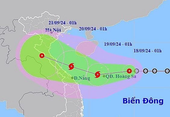 Cập nhật áp thấp nhiệt đới đang mạnh lên và chỉ đạo ứng phó cụ thể