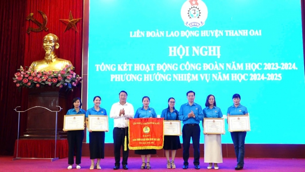 Thanh Oai: Công đoàn khối Giáo dục hoàn thành xuất sắc nhiệm vụ