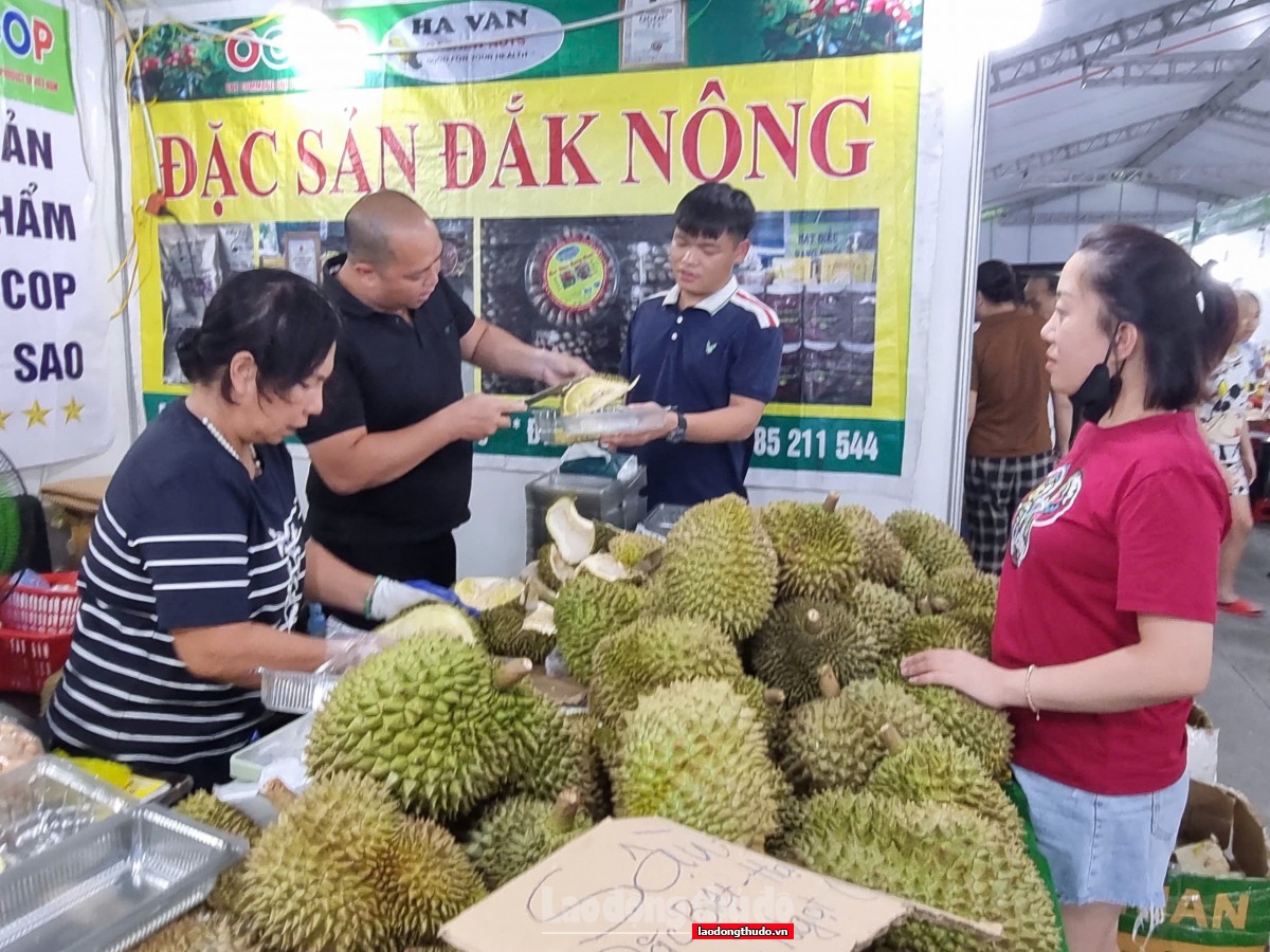 Hơn 70 gian hàng tham gia Tuần hàng trái cây, nông sản các tỉnh, thành phố năm 2024