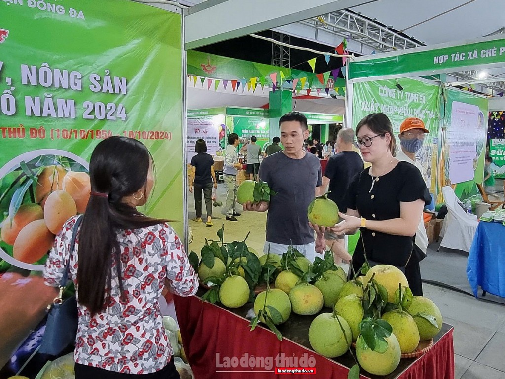 Kết nối giao thương đưa sản phẩm xanh, an toàn đến với người tiêu dùng Thủ đô