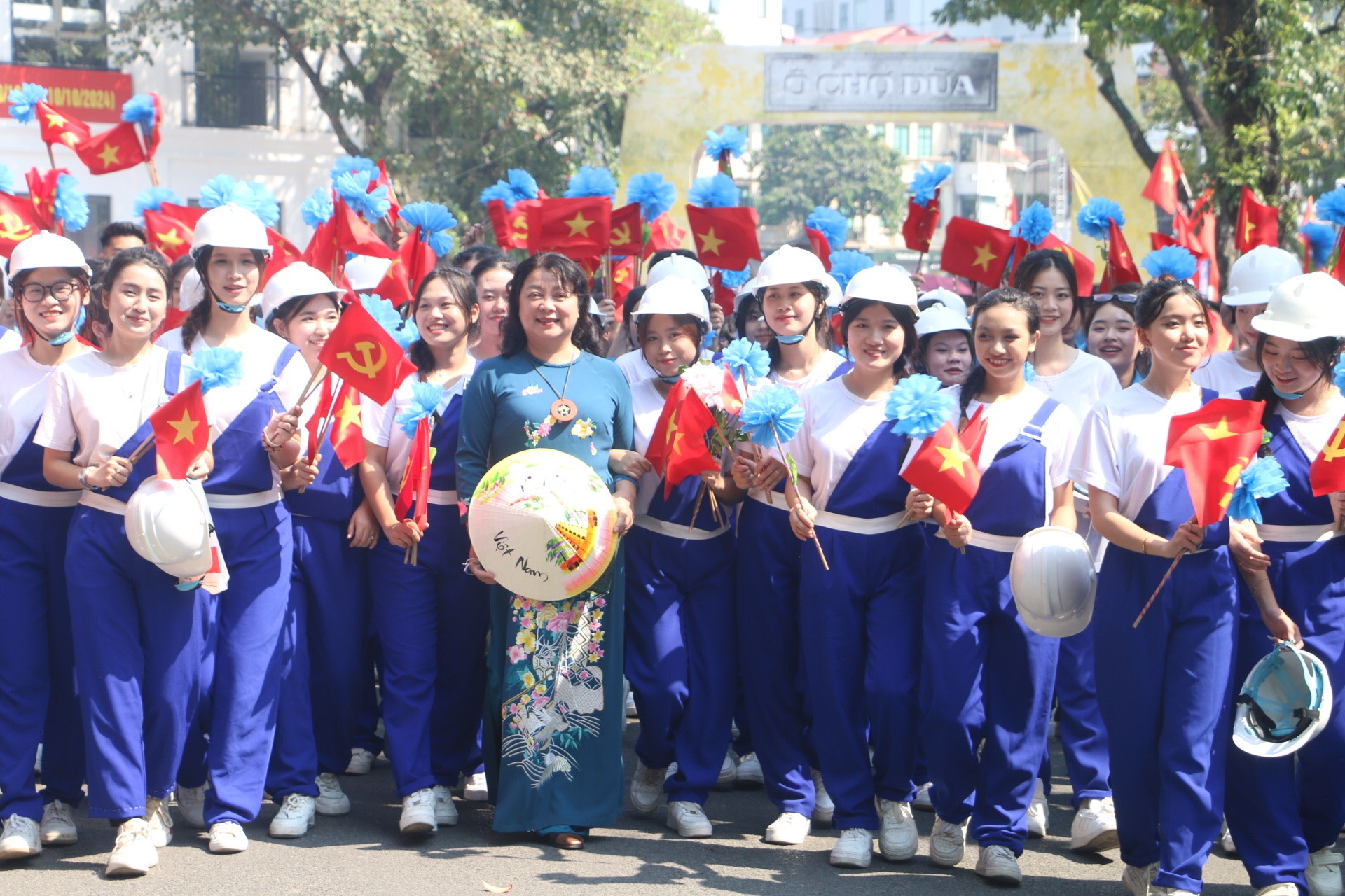 Đoàn viên, người lao động Thủ đô tạo điểm nhấn trong "Ngày hội Văn hóa vì Hòa bình"