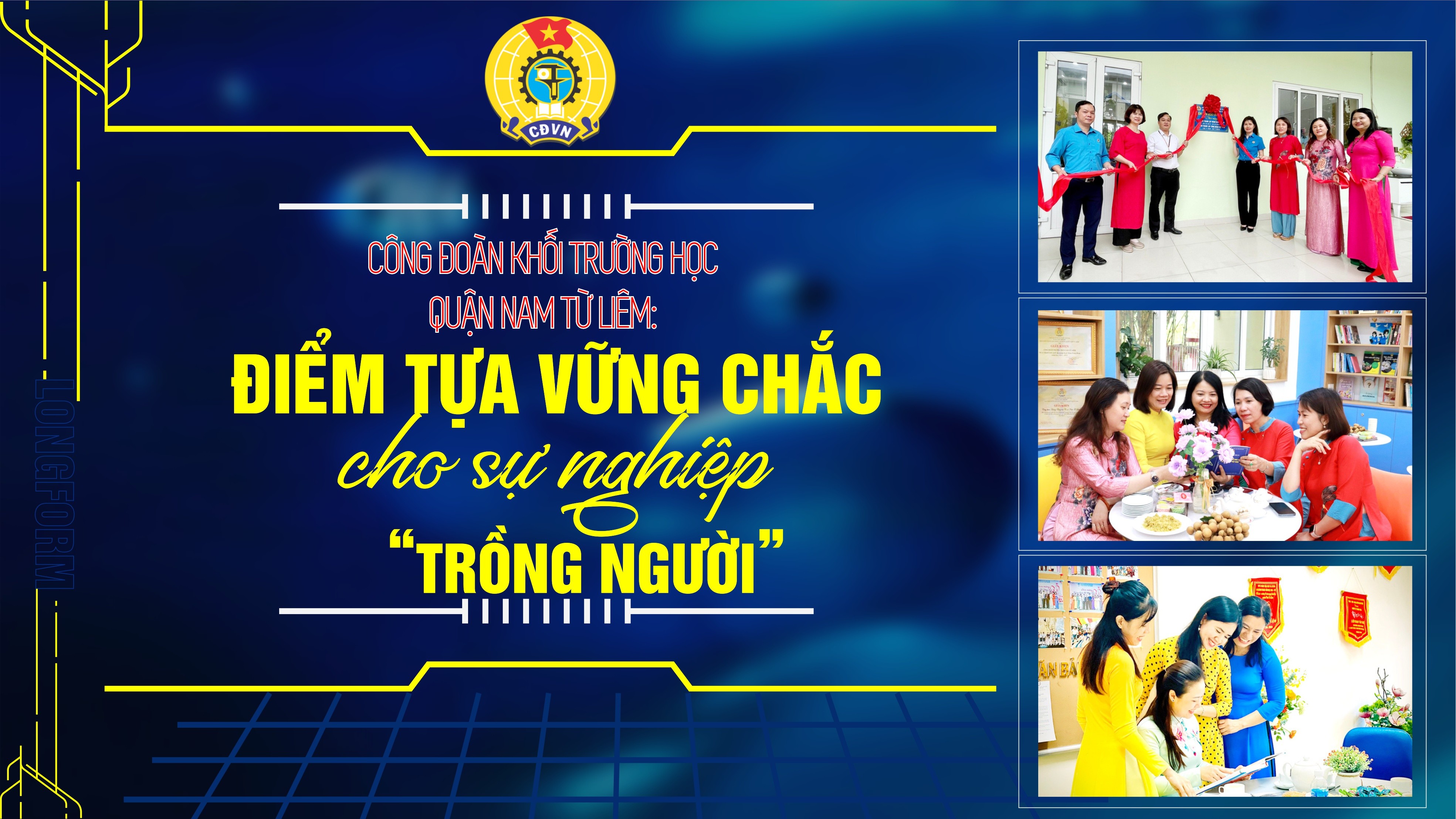 Công đoàn khối trường học quận Nam Từ Liêm: Điểm tựa vững chắc cho sự nghiệp “trồng người”