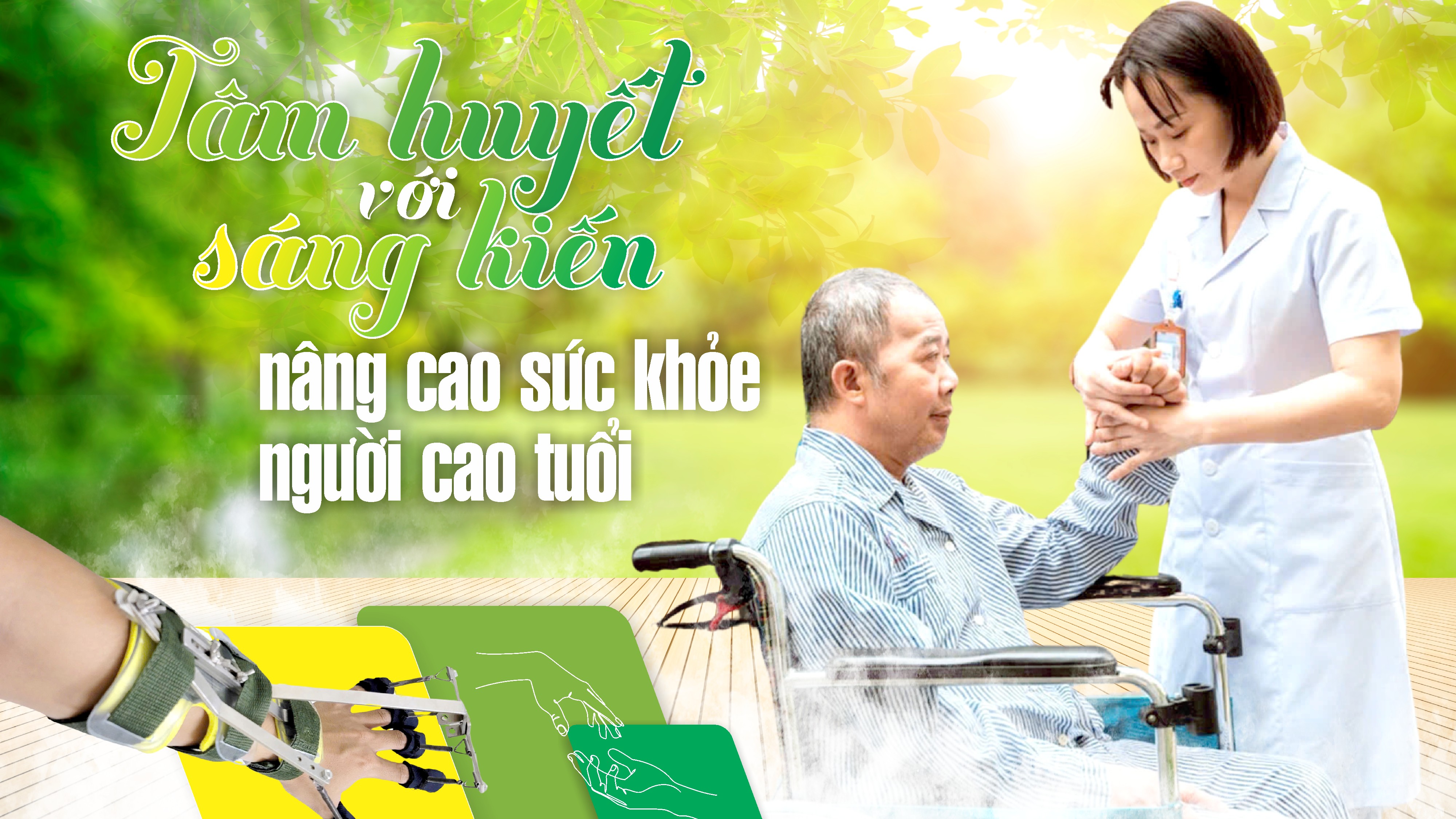 Tâm huyết với sáng kiến nâng cao sức khỏe người cao tuổi