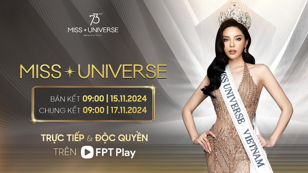 Xem trực tiếp chung kết Miss Universe 2024 ở đâu?