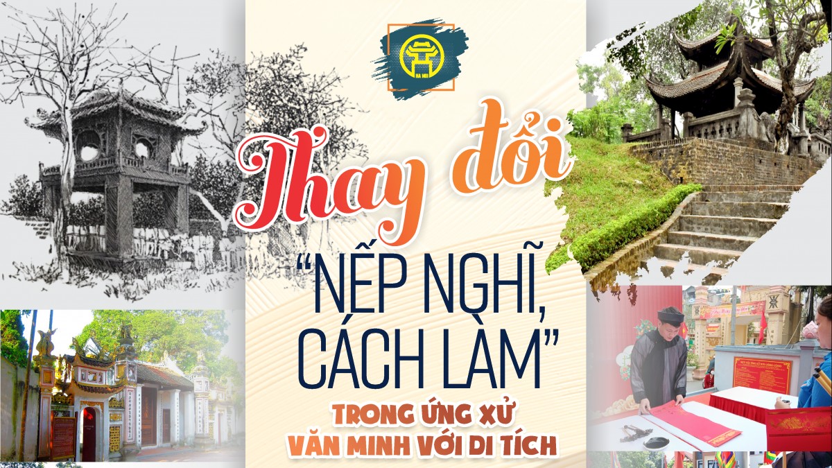 Thay đổi “nếp nghĩ, cách làm” trong ứng xử văn minh với di tích