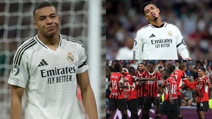 Vinicius, Mbappe và Bellingham hứng chịu nhiều chỉ trích sau khi Real Madrid thua AC Milan